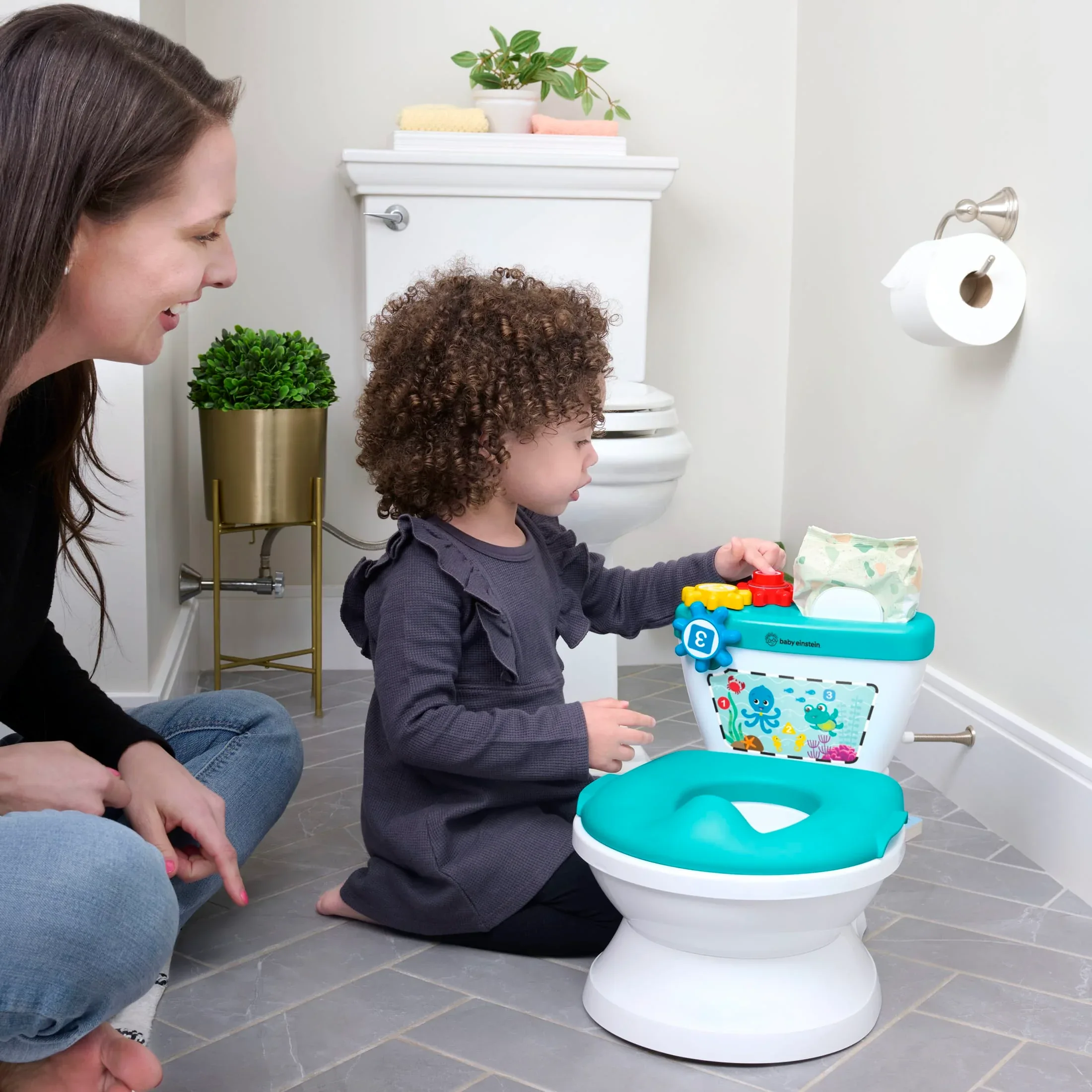 Baby Einstein Geared for Success 2-in-1 Potty Training System, Unisex, Ages 18 Months+ - Image 10