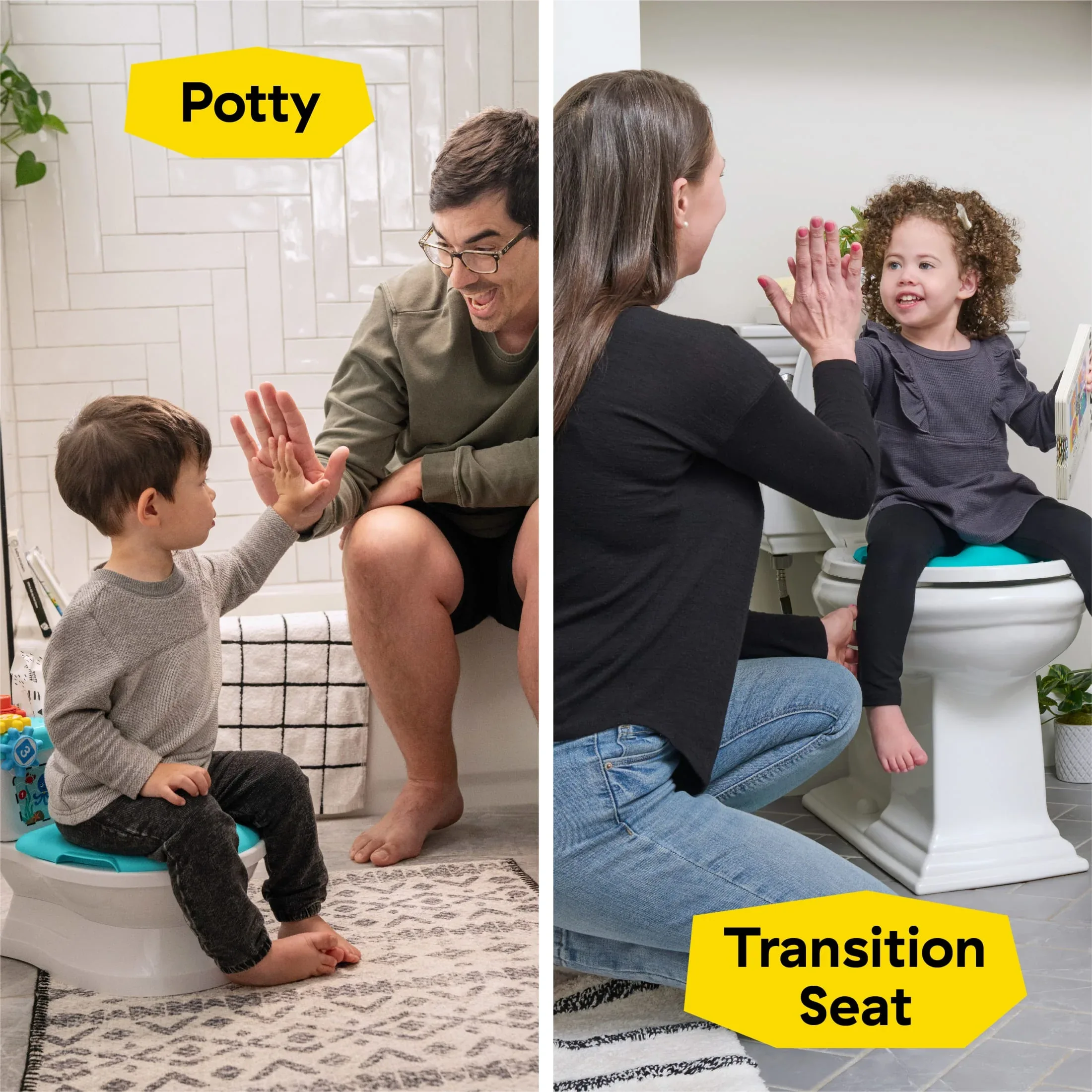 Baby Einstein Geared for Success 2-in-1 Potty Training System, Unisex, Ages 18 Months+ - Image 3