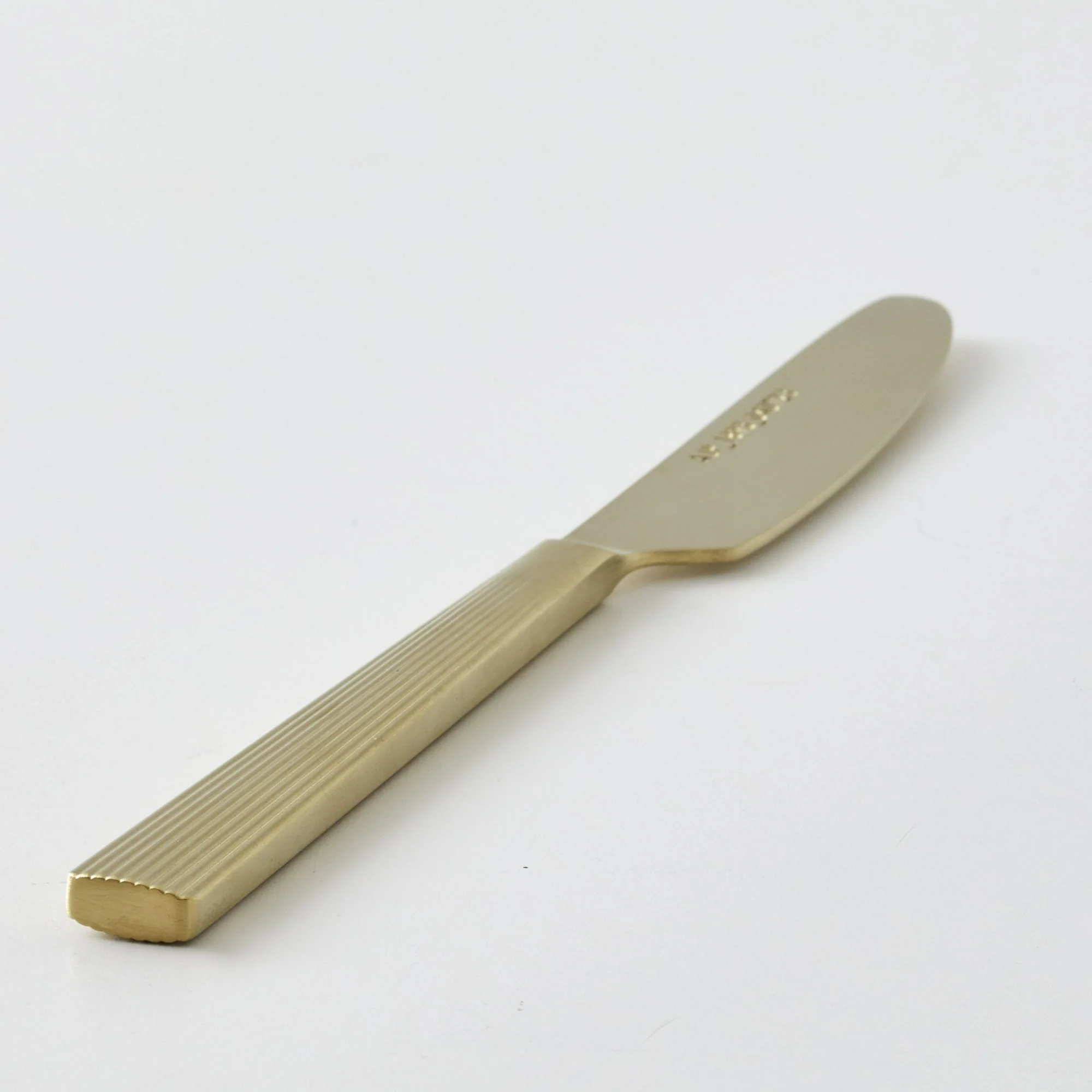 Better Homes & Gardens River 20-Piece Gold Stainless Steel Flatware Set with Handles (Service for 4) - Image 3