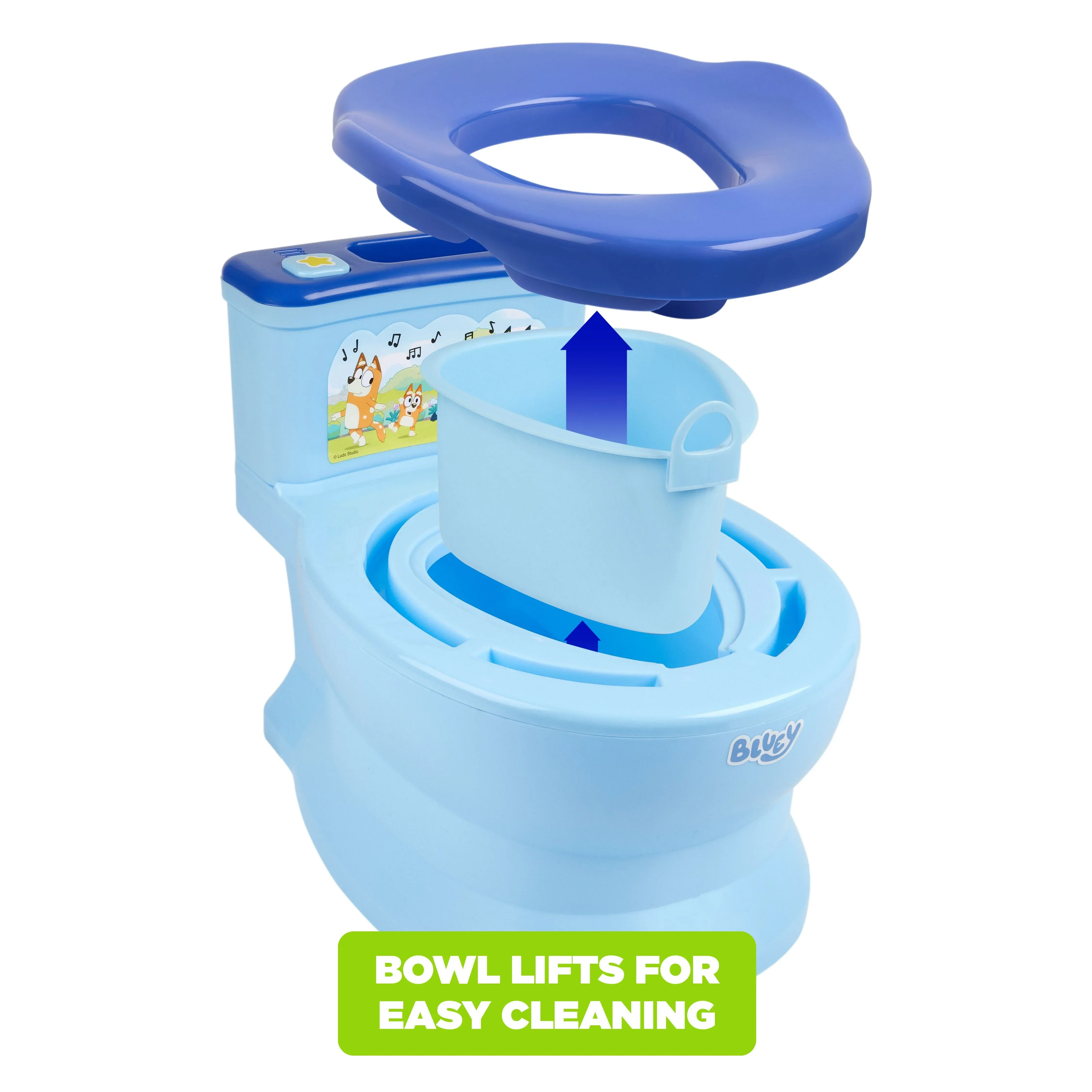 Bluey 2-in-1 Potty Trainer with Sounds for Toddlers - Image 5