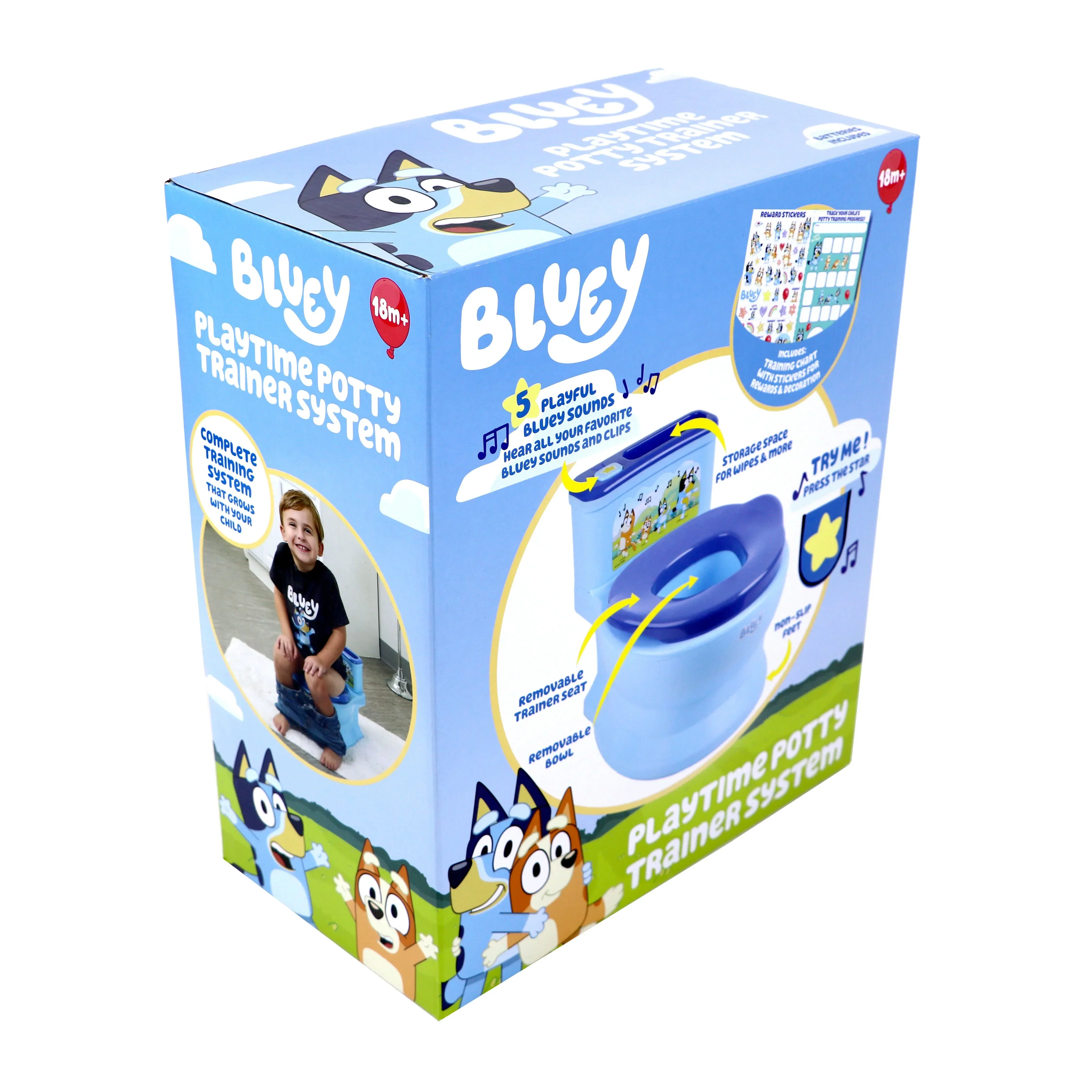 Bluey 2-in-1 Potty Trainer with Sounds for Toddlers - Image 7