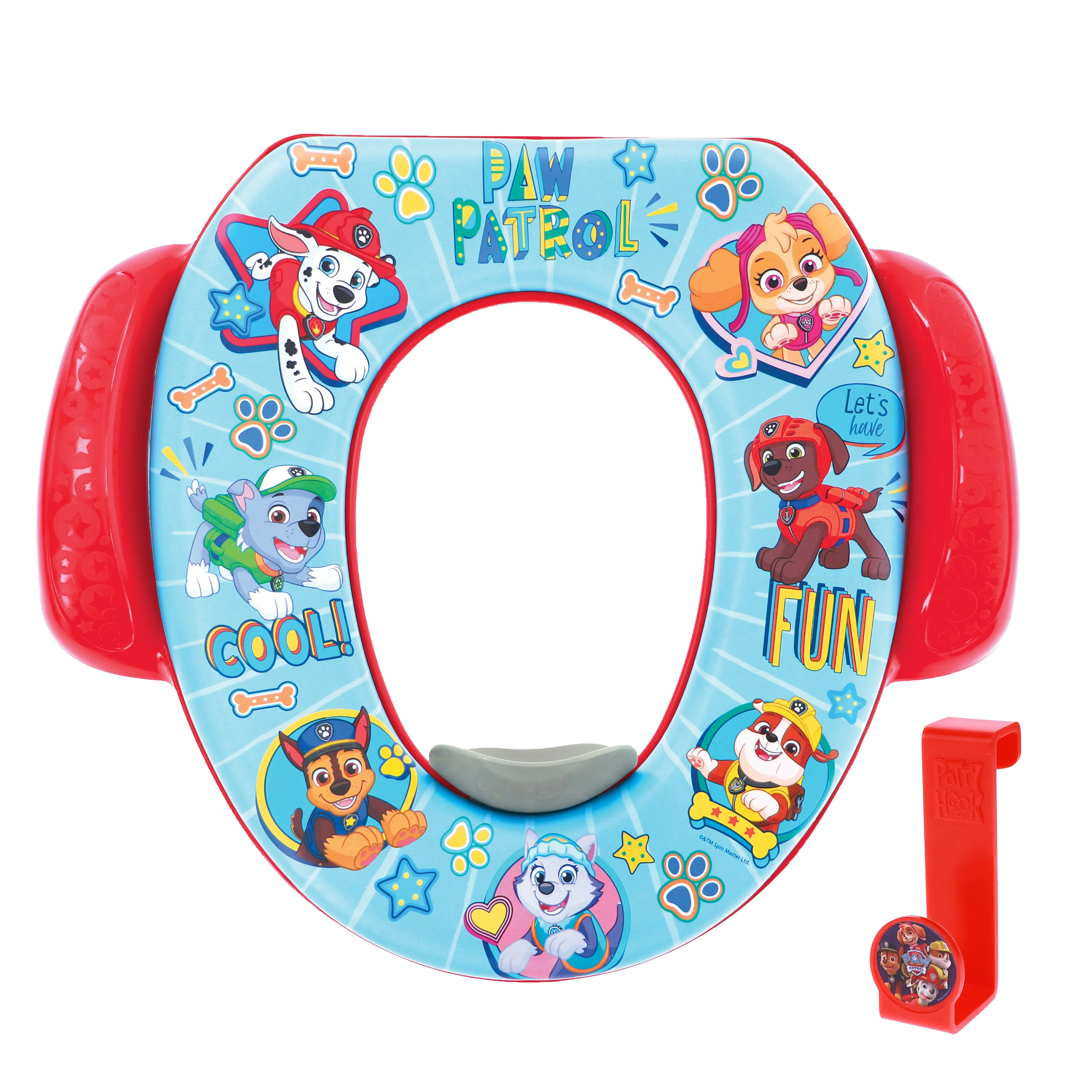 Bluey Soft Potty Training Seat for Toddlers with Hanging Hook, Fits Standard Toilets - Image 12