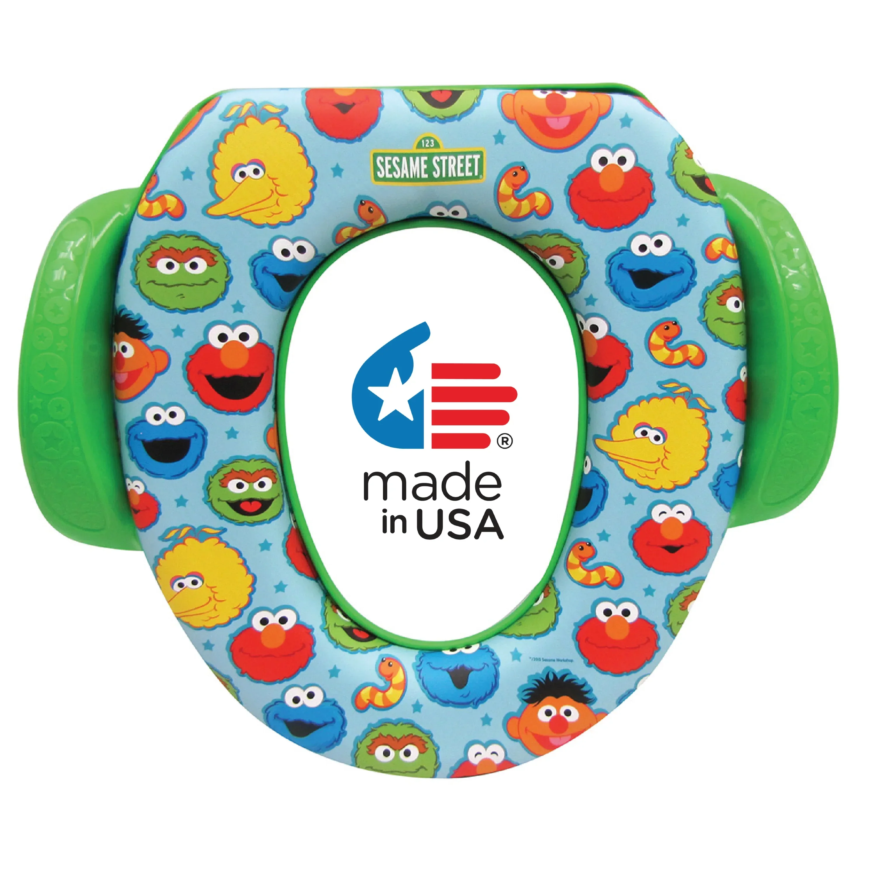 Bluey Soft Potty Training Seat for Toddlers with Hanging Hook, Fits Standard Toilets - Image 13