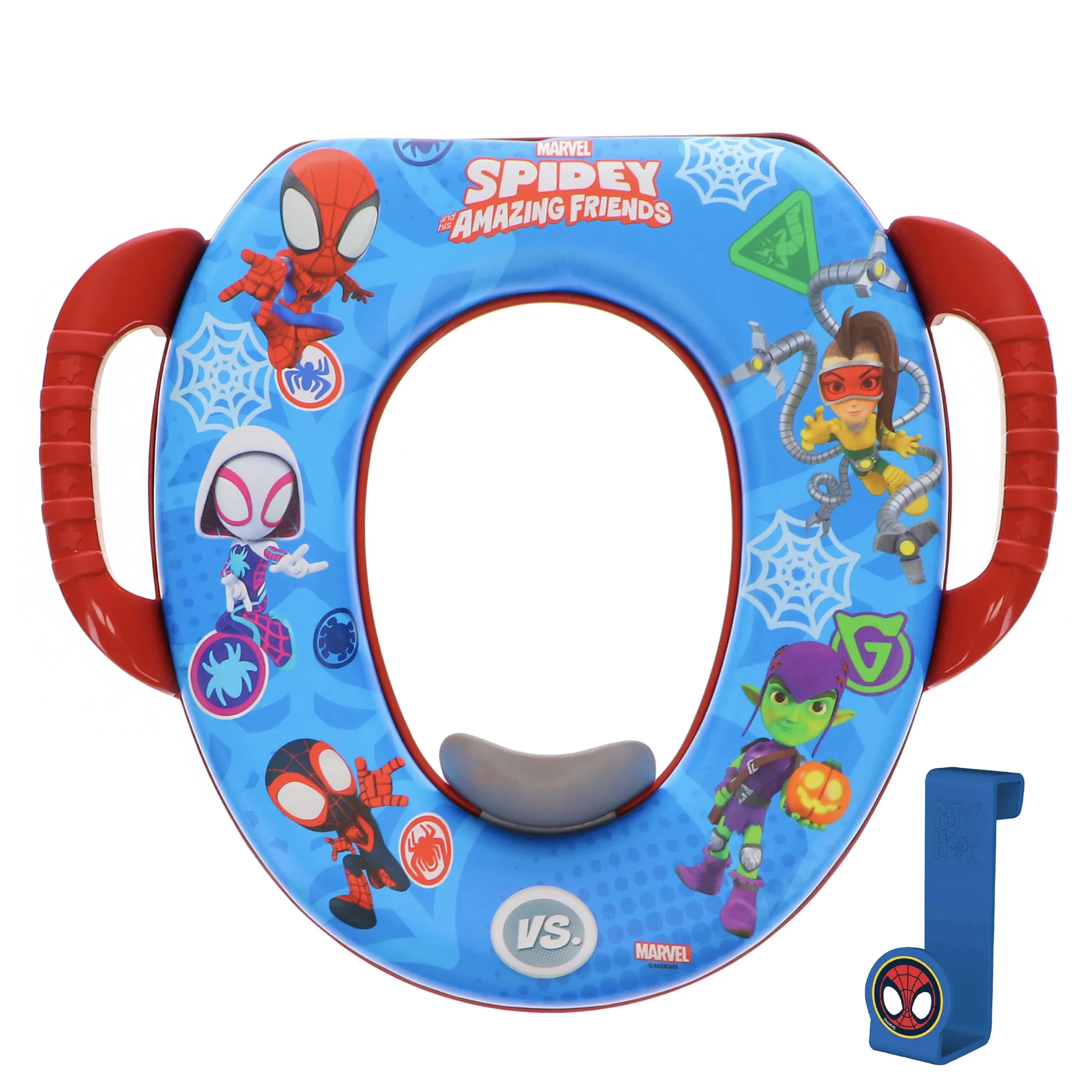 Bluey Soft Potty Training Seat for Toddlers with Hanging Hook, Fits Standard Toilets - Image 15