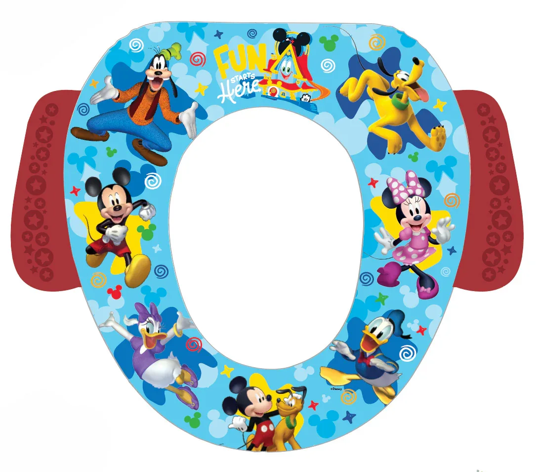 Bluey Soft Potty Training Seat for Toddlers with Hanging Hook, Fits Standard Toilets - Image 9