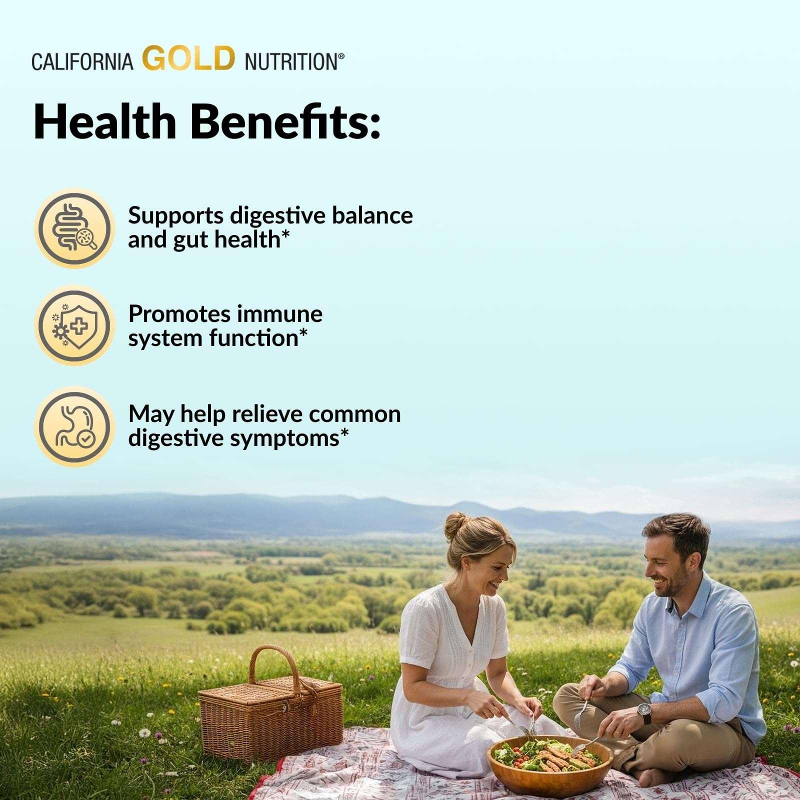 California Gold Nutrition LactoBif® 30 Probiotics, 30 Billion CFU, 60 Veggie Capsules - Image 4