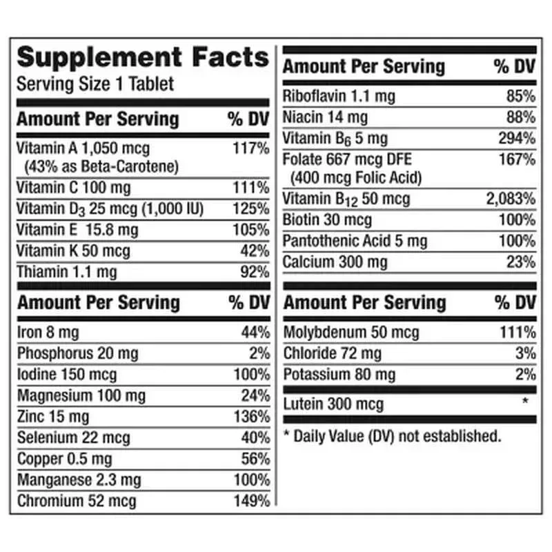 Centrum Silver Multivitamin Women 50+ (275 Tablets) - Image 3