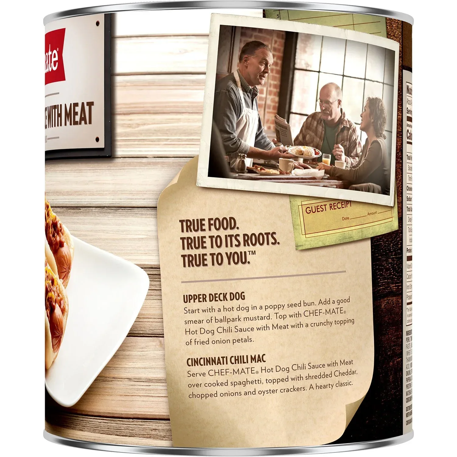 Chef-mate Hot Dog Chili Sauce With Beef 108 oz. - Image 6