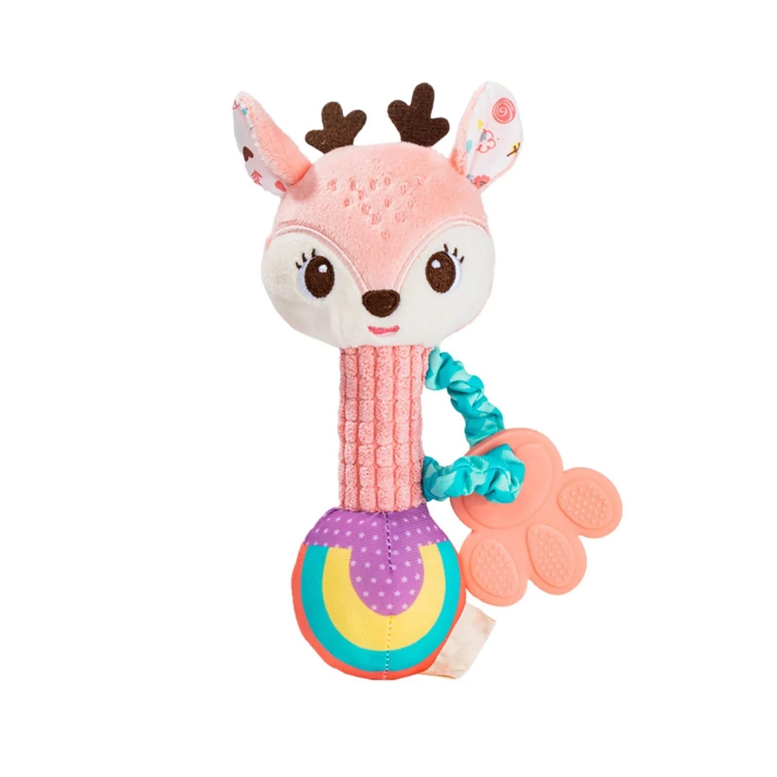 Clear!Tarmeek Baby Soft Rattles Shaker Teething for 0-6 Months Newborn,Infant Developmental Hand Grip Baby Cute Stuffed Animal Doll for 6-12 Months Toddlers,Birthday Gifts for Kids - Image 17