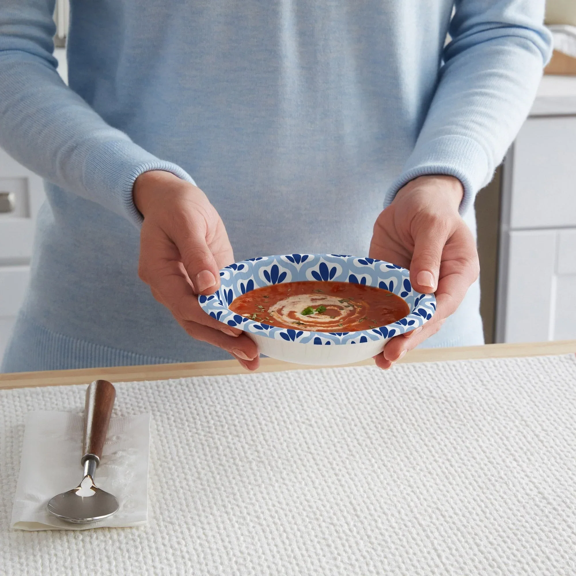 Dixie 12 oz Paper Bowl, 175-count - Image 8