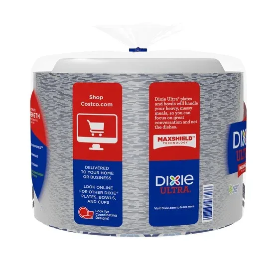 Dixie Ultra 10-1/16" Paper Plate, 186-count - Image 4