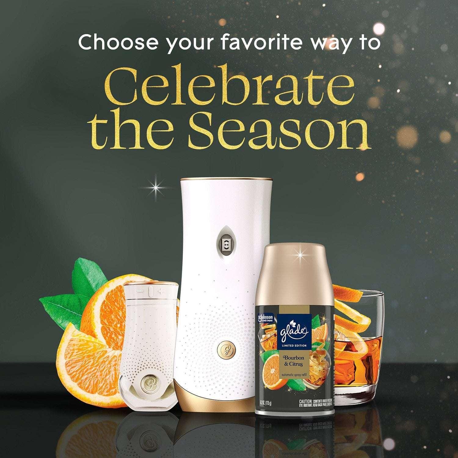 Glade Automatic Spray Air Freshener, Pumpkin & Ginger, 1 Device + 3 Refills - Image 8