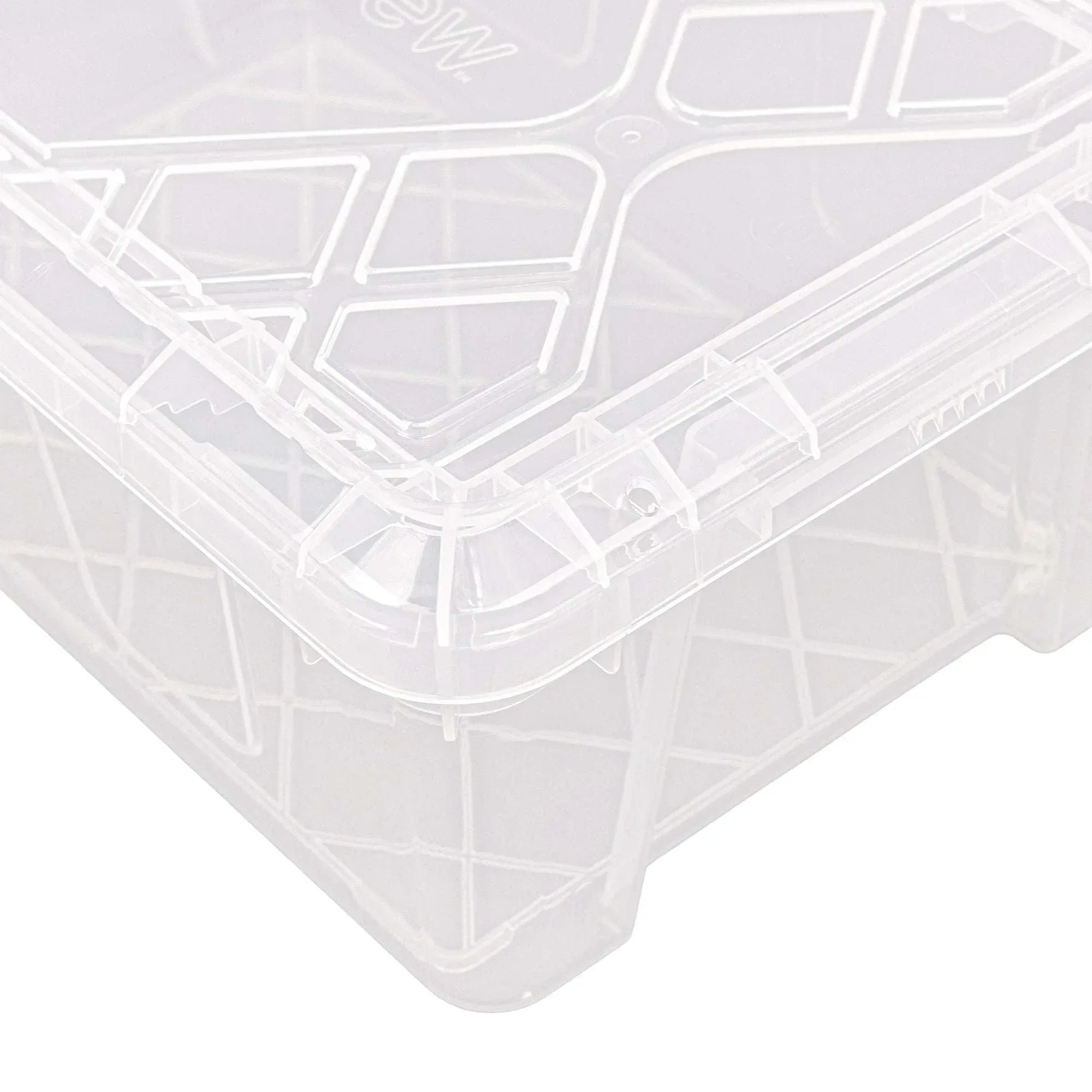 Greenmade InstaView 13 Quart Clear Plastic Stackable Storage Bins, 8-pack - Image 3