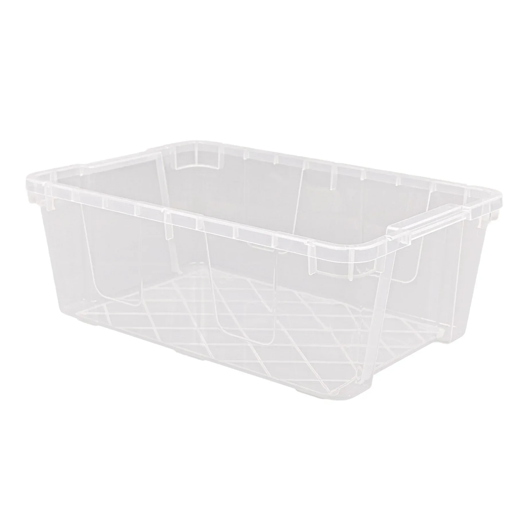 Greenmade InstaView 13 Quart Clear Plastic Stackable Storage Bins, 8-pack - Image 5