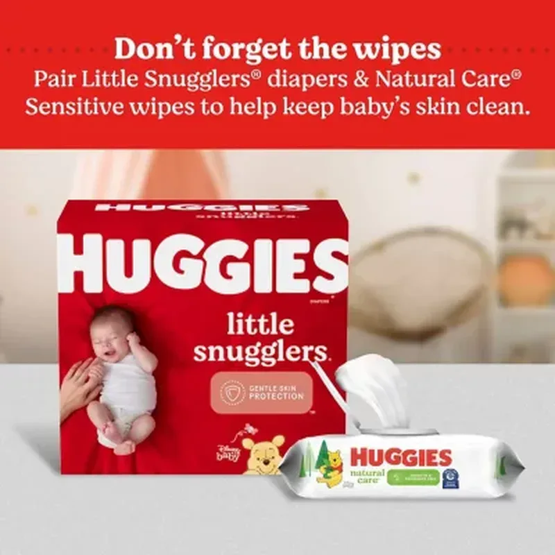 Huggies Little Snugglers Diapers (Sizes: Newborn-2) - Image 10