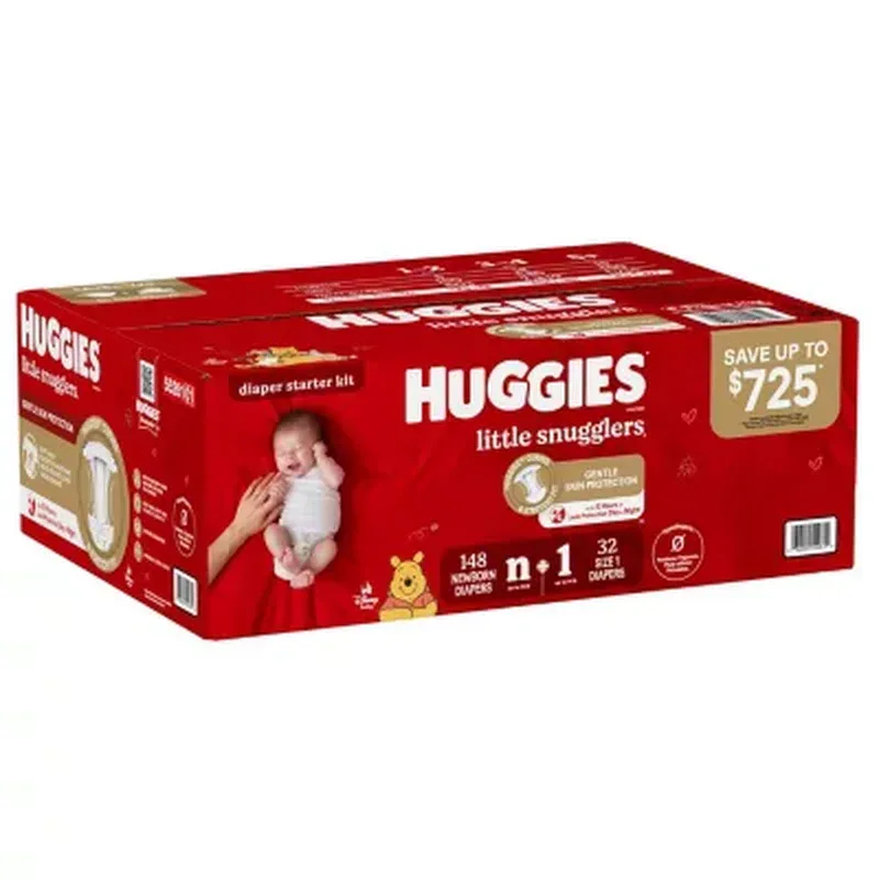 Huggies Little Snugglers Diapers (Sizes: Newborn-2) - Image 13