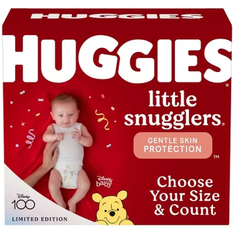 Huggies Little Snugglers Diapers (Sizes: Newborn-2) - Image 16