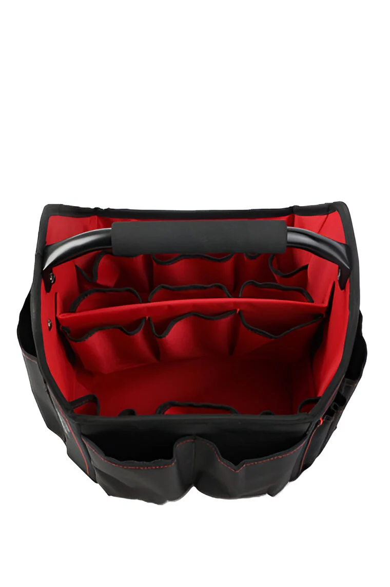 Hyper Tough Hyper Stack Half Size Tool Tote – Stackable Storage Organizer, Portable Handle - Image 3