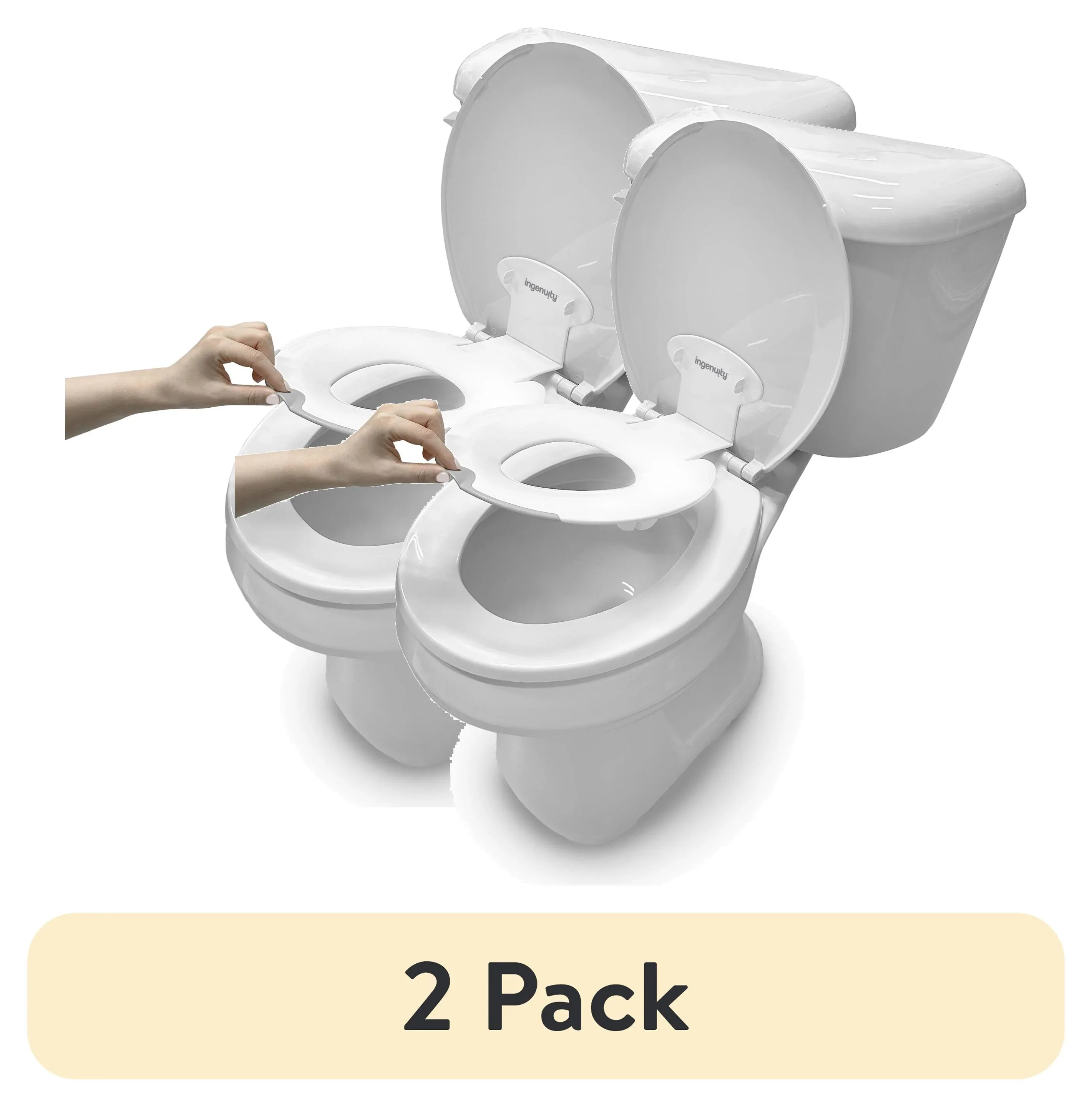 Ingenuity Flip & Sit Potty Seat - For Ages 18 Months, Up to 50 Pounds - Image 6