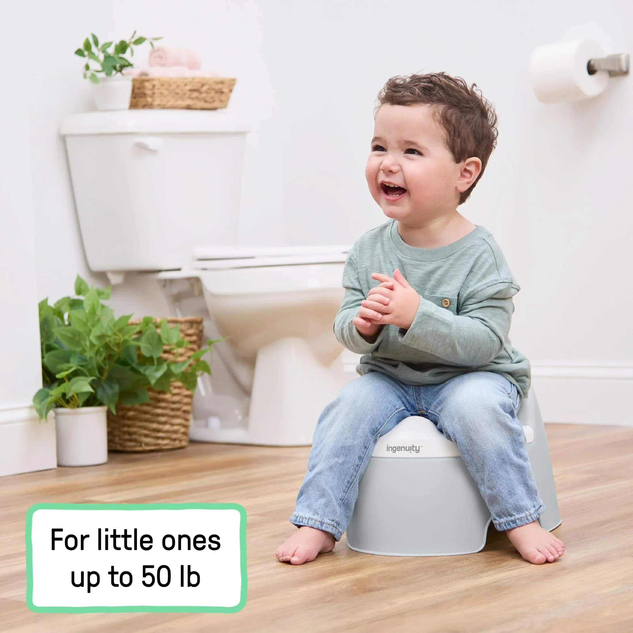 Ingenuity Full Comfort Toddler Training Potty - Image 6