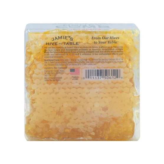 Jamie's Hive To Table 100% Pure Raw 12 oz. Honeycomb, 3-Pack - Image 7