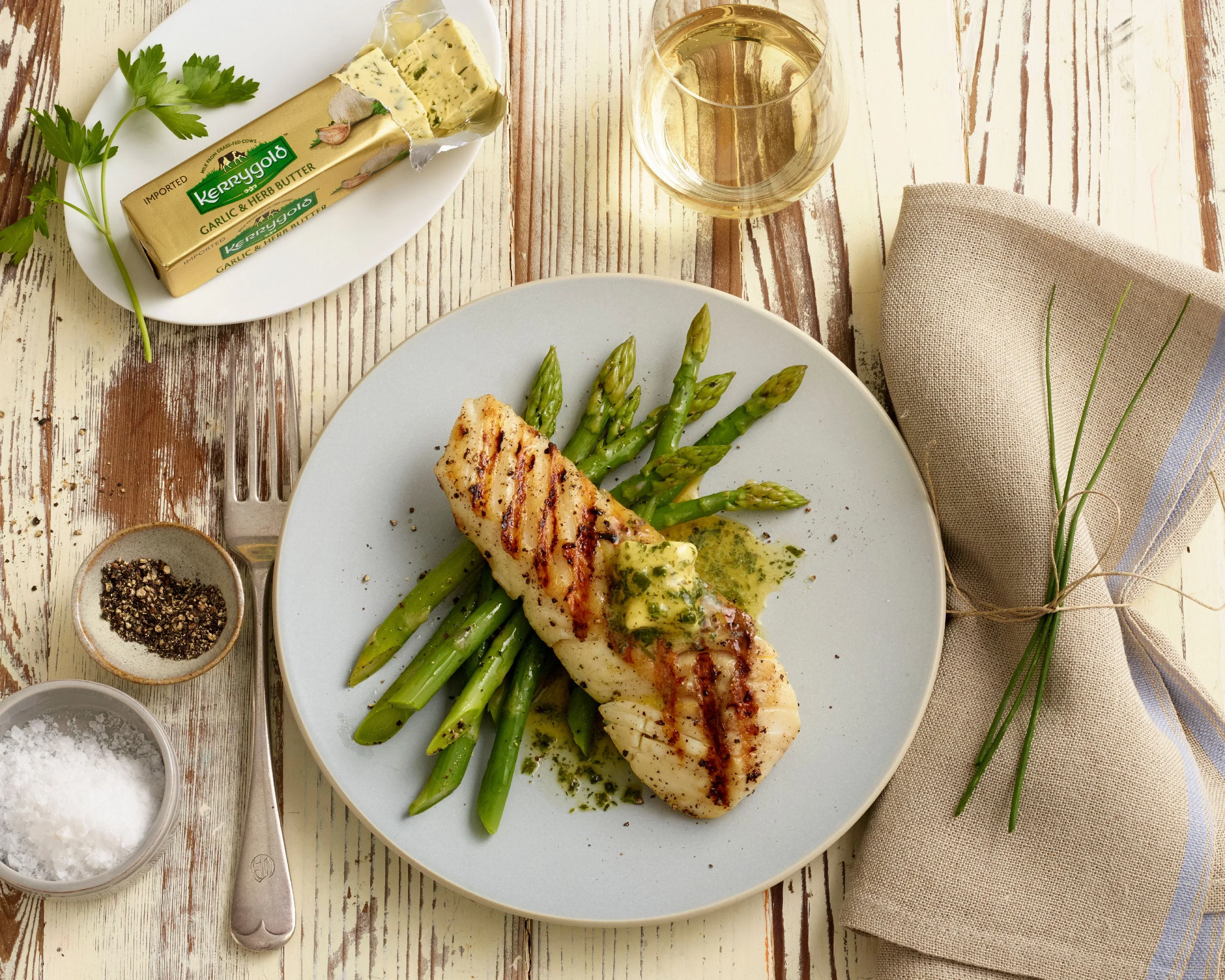 Kerrygold Grass-Fed Pure Irish Garlic & Herb Butter Stick, 3.5 oz. - Image 5