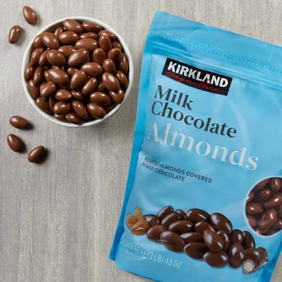 Kirkland Signature Milk Chocolate Covered Almonds, 48 oz - Image 3