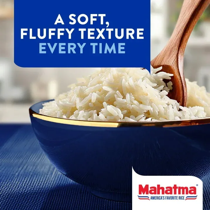 Mahatma Basmati White Rice, Fragrant Extra Long Grain, Gluten Free, 2 lb Bags - Image 9