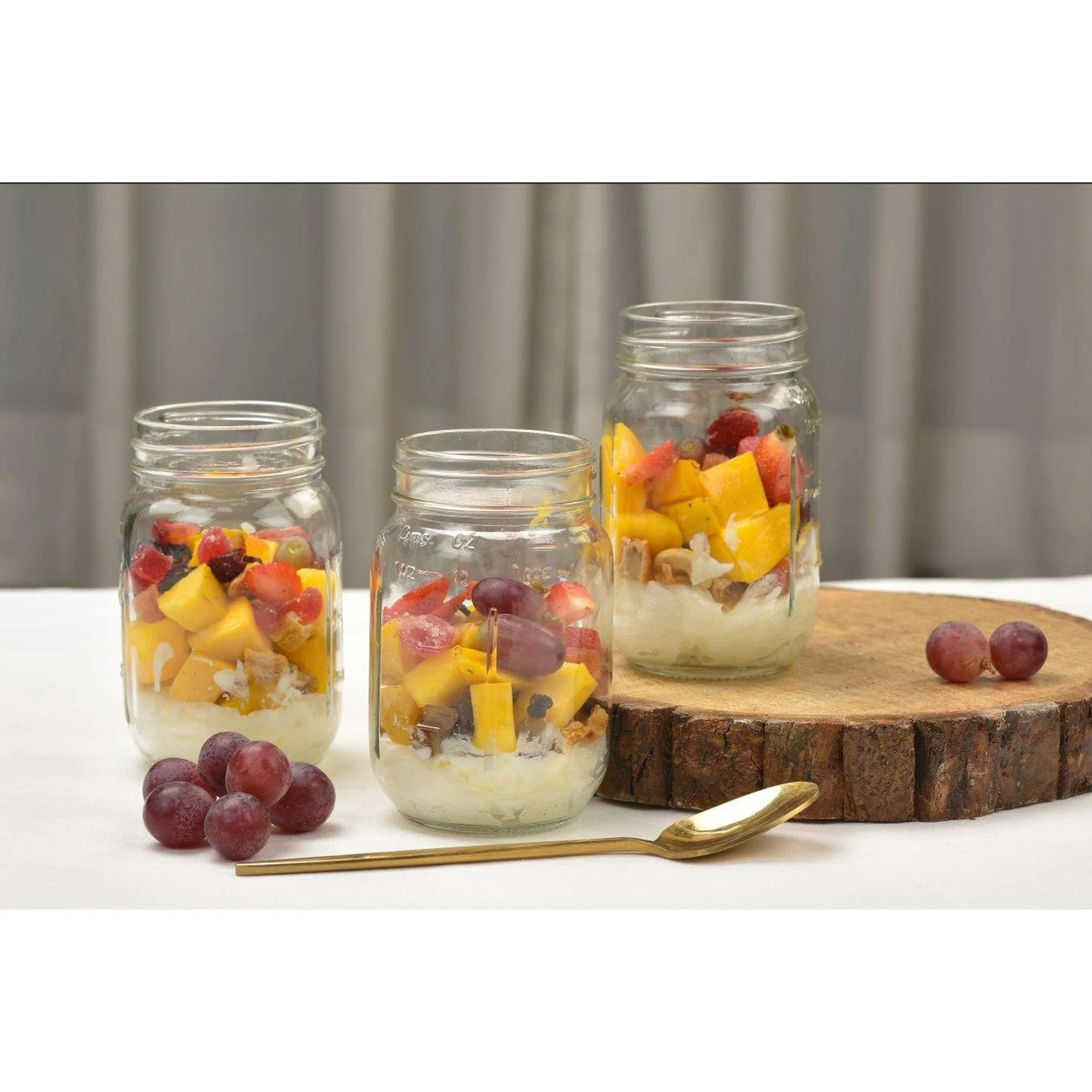 Mainstays Mason Jars, Regular Mouth Half Pint Canning Jars with Lids and Rings, 12-Pack Small Glass Jars for Home Canning and Preserving - Image 16