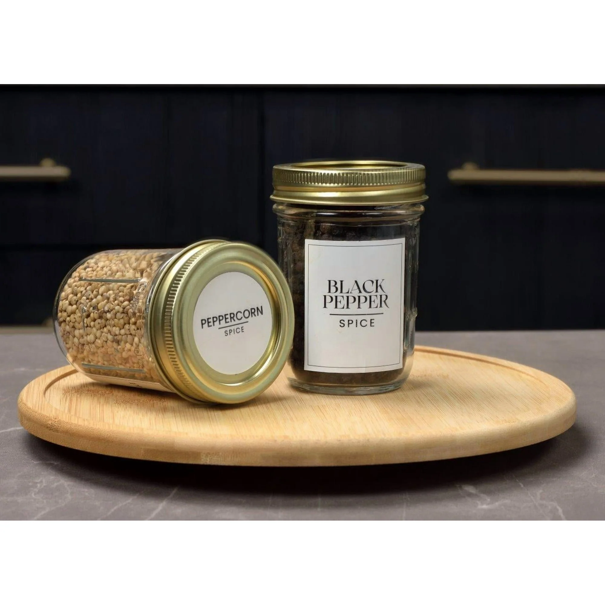 Mainstays Mason Jars, Regular Mouth Half Pint Canning Jars with Lids and Rings, 12-Pack Small Glass Jars for Home Canning and Preserving - Image 4