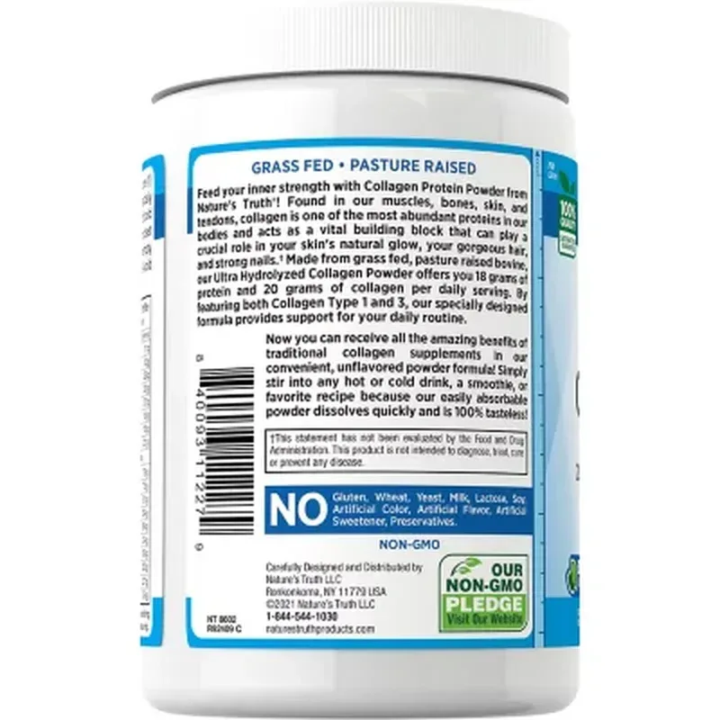 Nature'S Truth Ultra Collagen Powder (11 Oz.) - Image 3