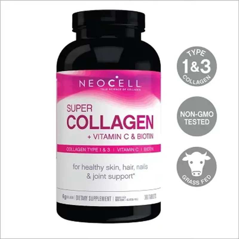Neocell Super Collagen + Vitamin C & Biotin Tablets (360 Ct.) - Image 10