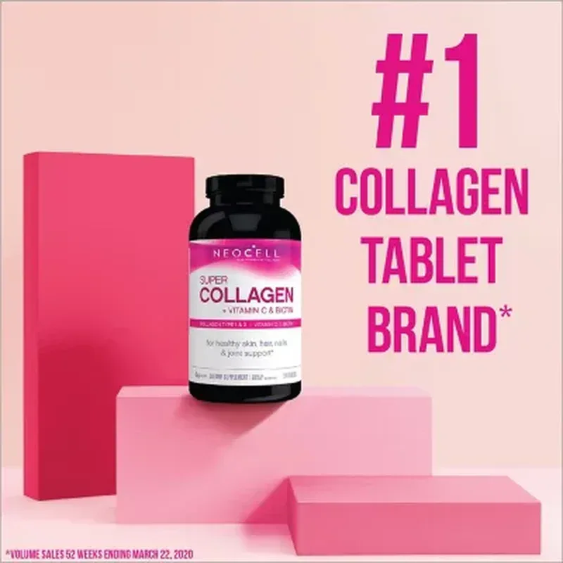 Neocell Super Collagen + Vitamin C & Biotin Tablets (360 Ct.) - Image 7