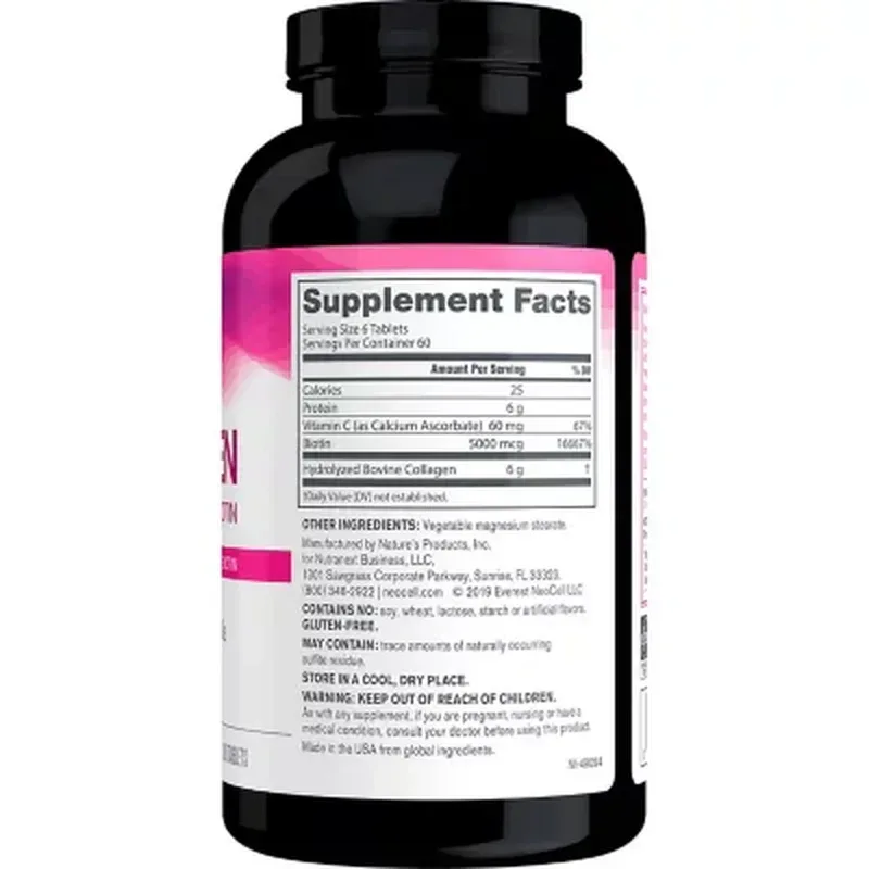 Neocell Super Collagen + Vitamin C & Biotin Tablets (360 Ct.) - Image 9