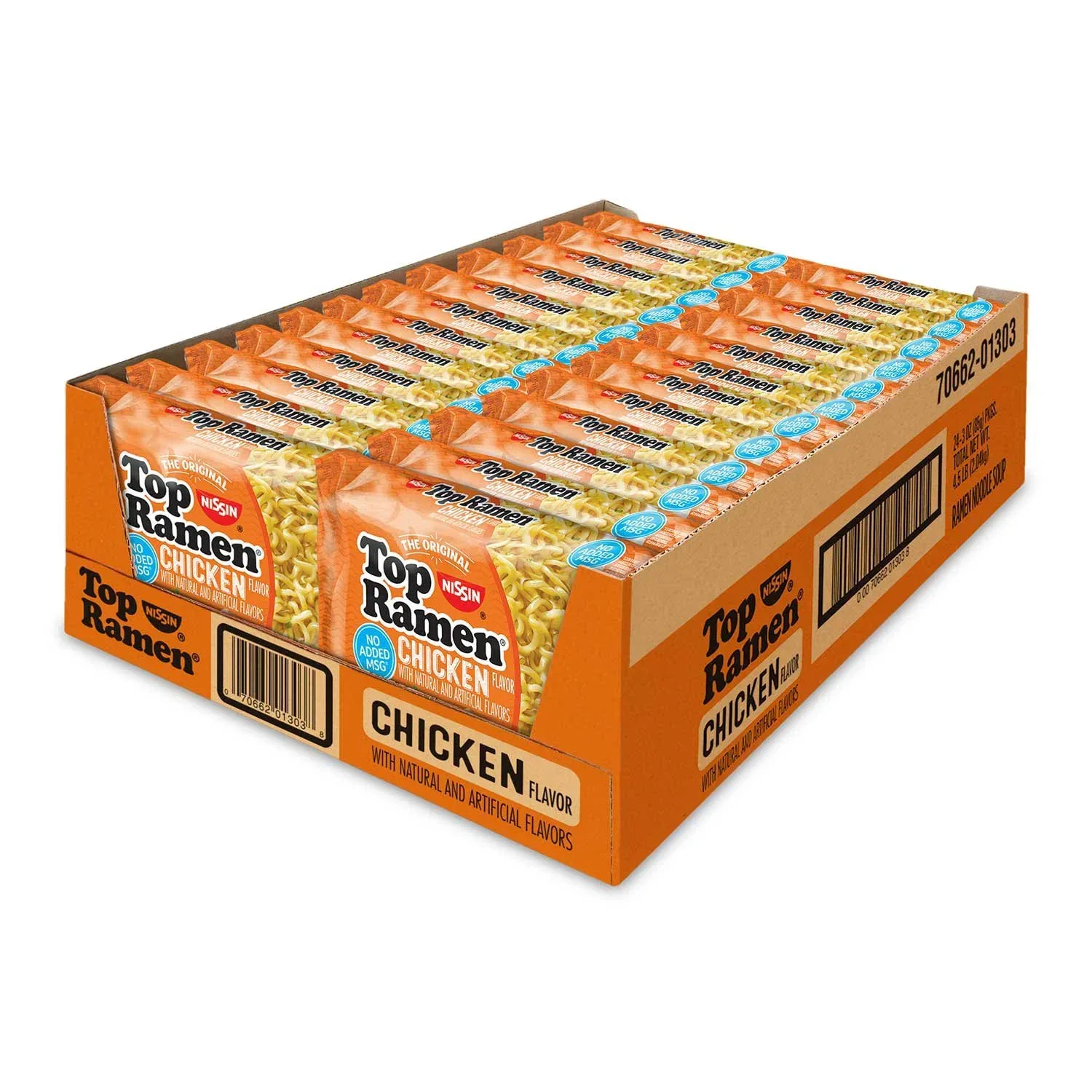 Nissin Top Ramen Chicken Noodle Soup, 3 oz., 24 pk. - Image 4