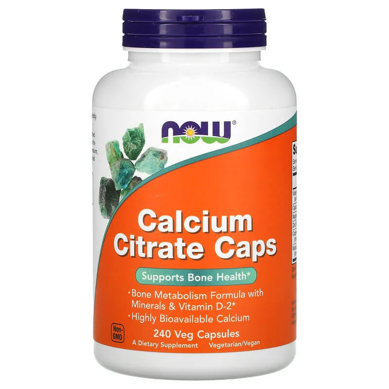 NOW Foods, Calcium Citrate - Image 13