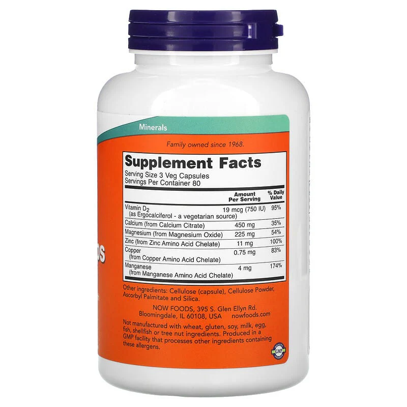 NOW Foods, Calcium Citrate - Image 15