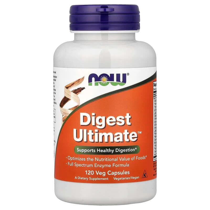 NOW Foods, Digest Ultimate™, Veg Capsules - Image 7