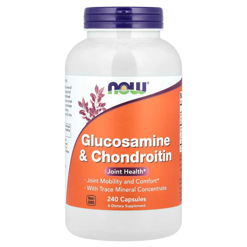 NOW Foods, Glucosamine & Chondroitin, Veg Capsules - Image 4