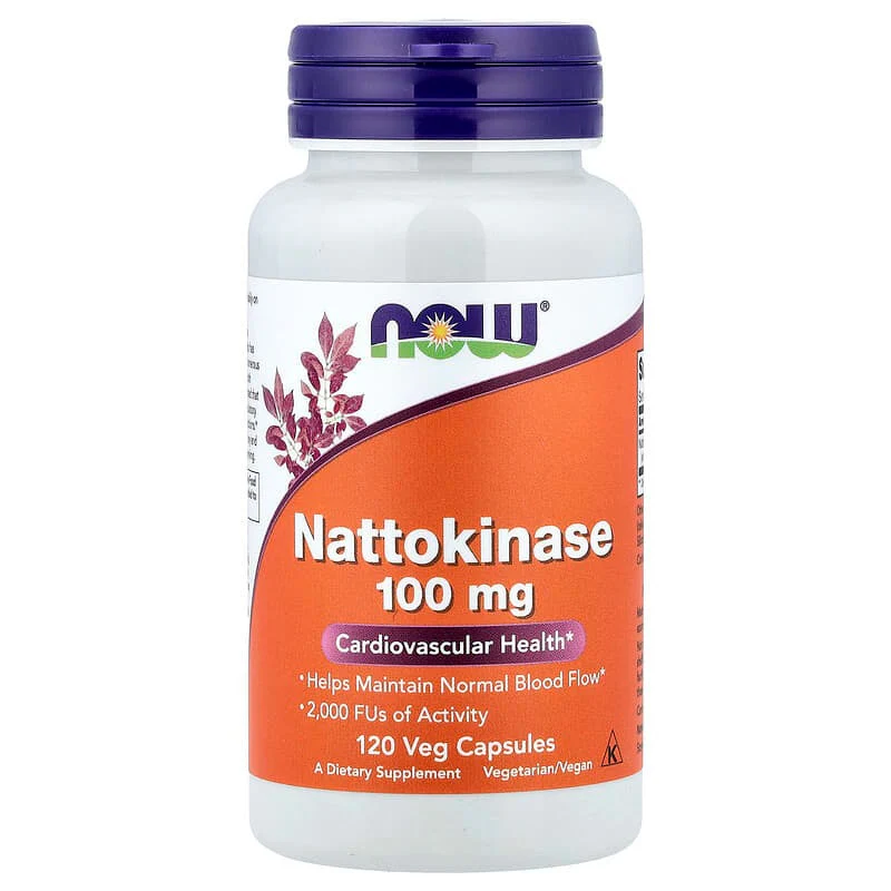 NOW Foods, Nattokinase, 100 mg, Veg Capsules - Image 7