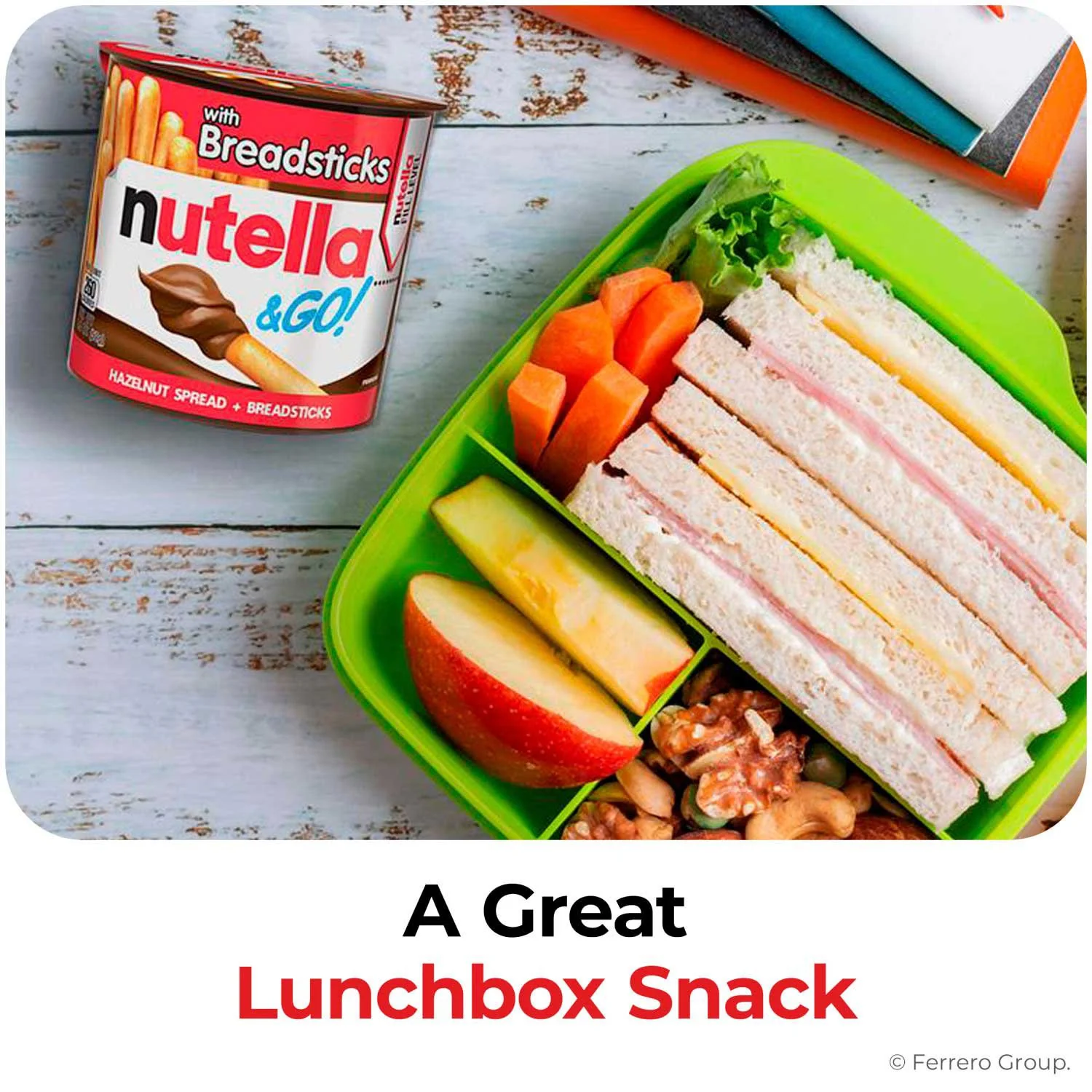 Nutella & GO! Hazelnut and Cocoa Spread + Breadsticks, 1.8 oz., 16 pk. - Image 6