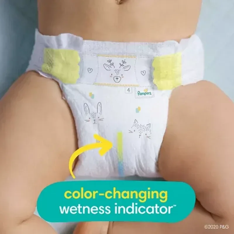 Pampers Swaddlers Softest Ever Diapers (Sizes: Newborn -7) - Image 4
