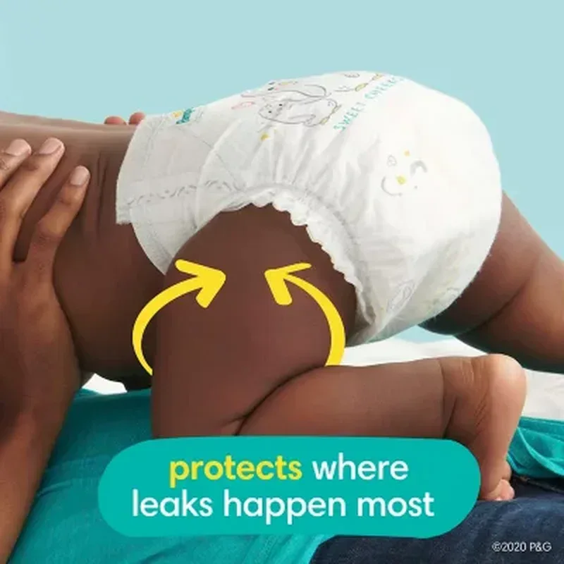 Pampers Swaddlers Softest Ever Diapers (Sizes: Newborn -7) - Image 5