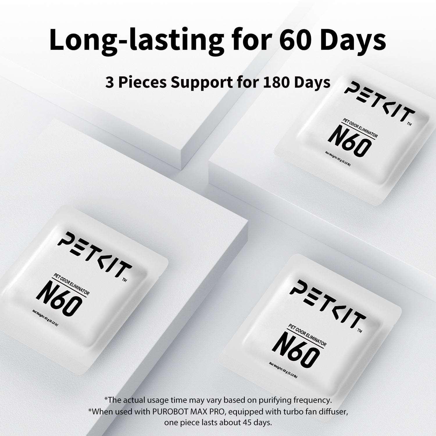 Pekit Pet Odor Eliminator N60, 3 pk. - Image 6