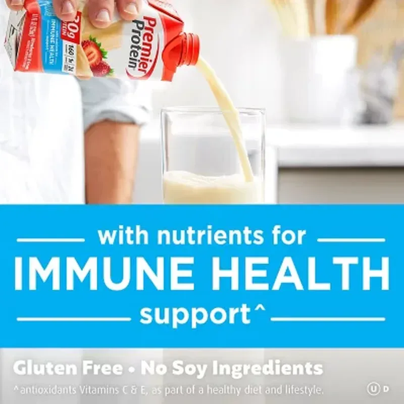 Premier Protein 30G High Protein Shake, Strawberries & Cream (11 Fl. Oz., 15 Pk.) - Image 3