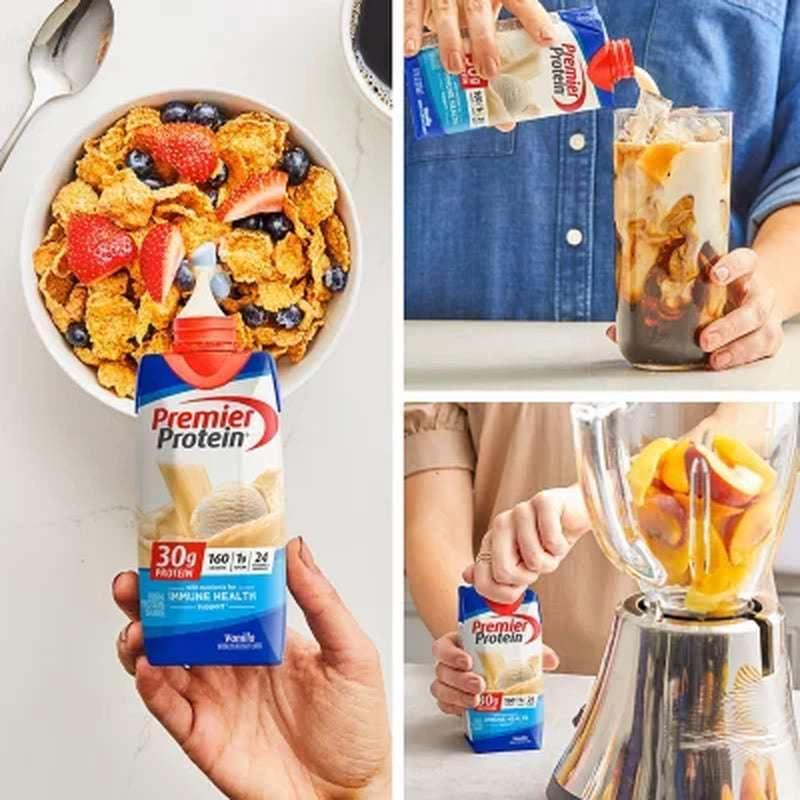 Premier Protein 30G High Protein Shake, Vanilla (11 Fl. Oz., 15 Pk.) - Image 6