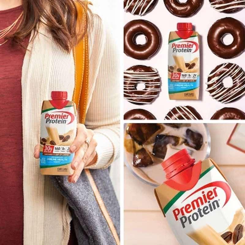 Premier Protein 30G High Protein Shake, Cafe Latte (11 Fl. Oz., 15 Pk.) - Image 6