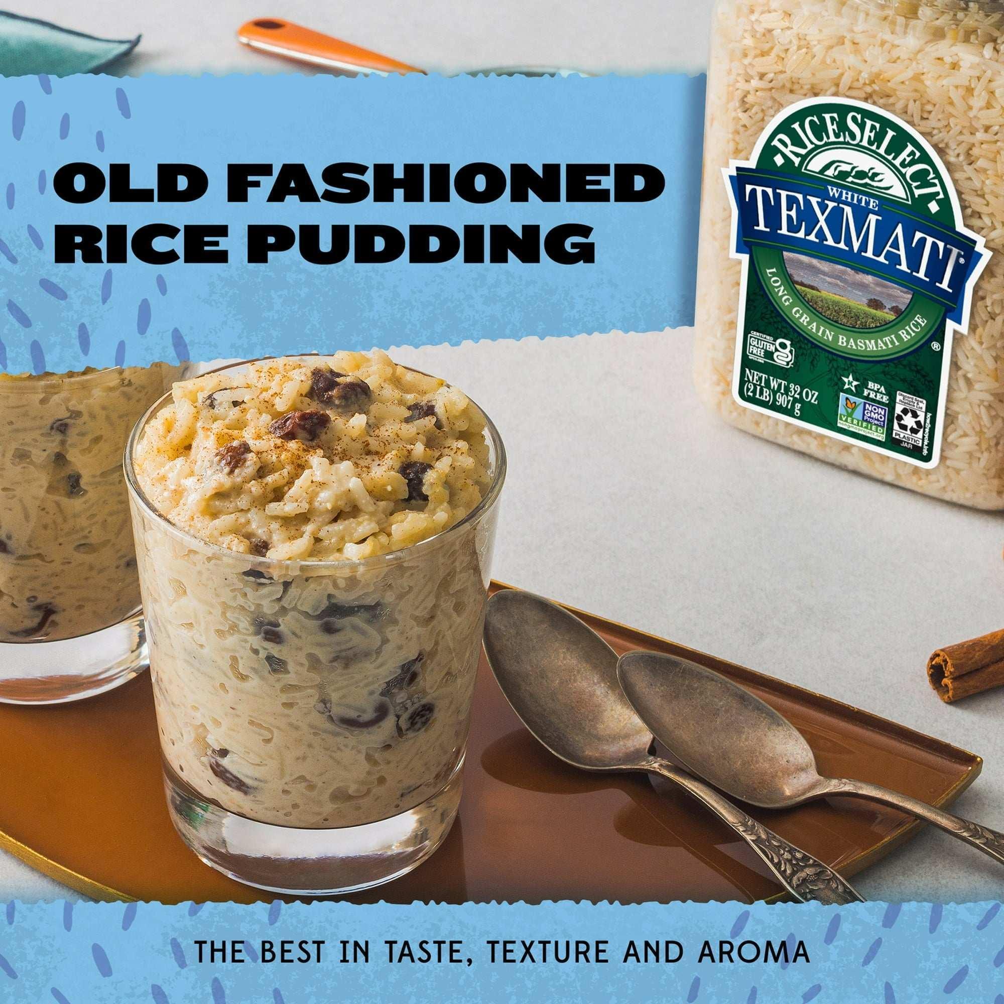 RiceSelect Texmati White Rice, American-Style Basmati Rice, Gluten-Free, Non-GMO, 2 lb Jar - Image 3