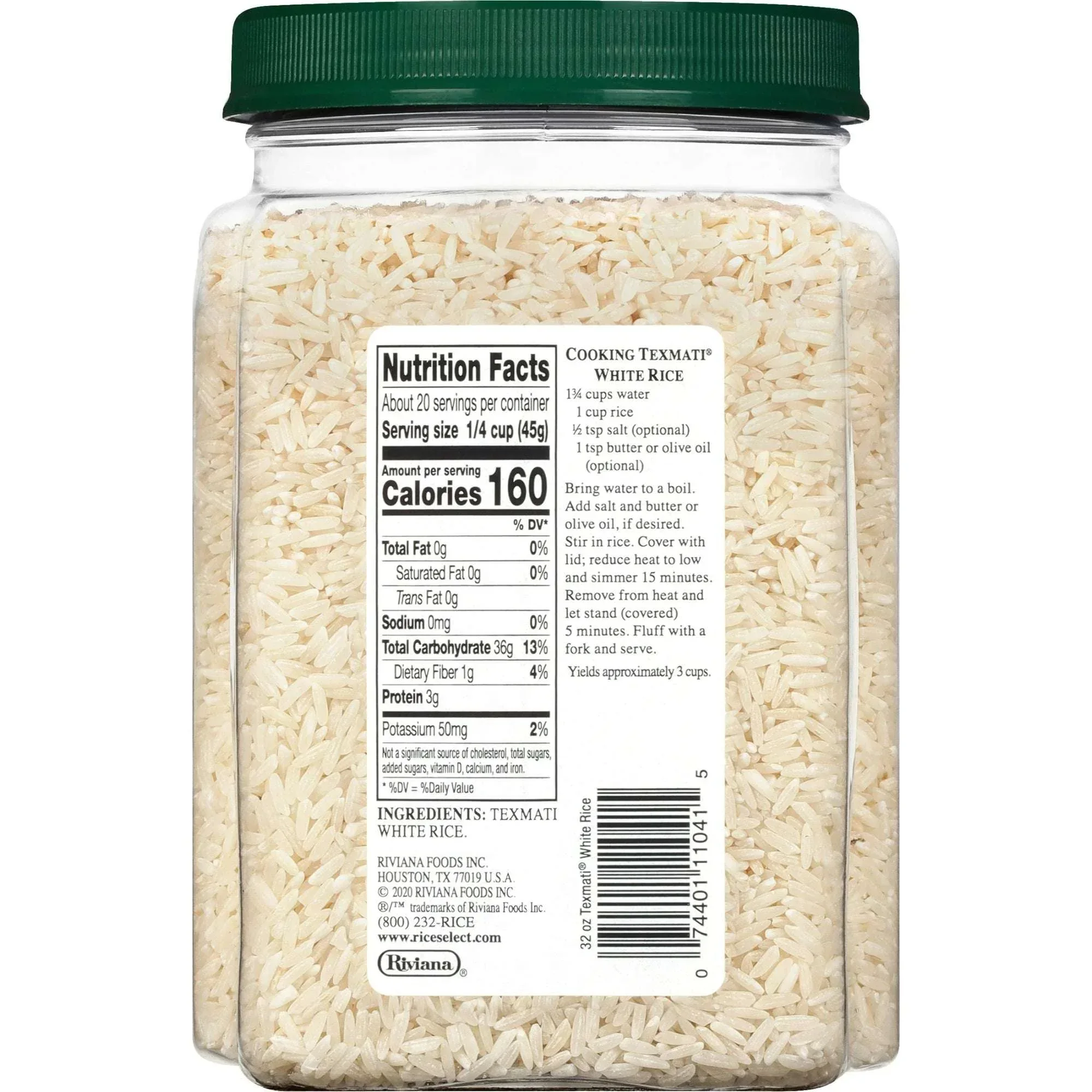 RiceSelect Texmati White Rice, American-Style Basmati Rice, Gluten-Free, Non-GMO, 2 lb Jar - Image 8