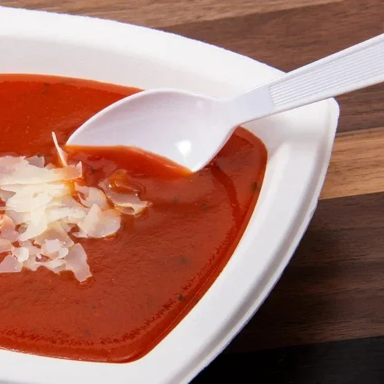 Solo Heavyweight Plastic Spoon, White, 500-count - Image 3